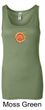 Ladies Yoga Tank Top Sleeping Sun Meditation Longer Length Tanktop