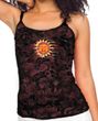 Ladies Yoga Tank Top - Sleeping Sun Tie Dye Camisole