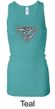 Ladies Yoga Tank Top Super OM Longer Length Racerback Tanktop