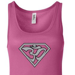 Ladies Yoga Tank Top Super OM Longer Length Tanktop