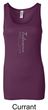Ladies Yoga Tank Top Tadasana Mountain Pose Longer Length Tanktop