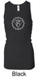 Ladies Yoga Tank Top Vishuddha Chakra Longer Length Racerback Tanktop