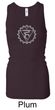 Ladies Yoga Tank Top Vishuddha Chakra Longer Length Racerback Tanktop
