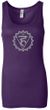 Ladies Yoga Tank Top Vishuddha Chakra Longer Length Tanktop