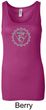 Ladies Yoga Tank Top Vishuddha Chakra Longer Length Tanktop