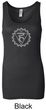 Ladies Yoga Tank Top Vishuddha Chakra Longer Length Tanktop