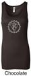 Ladies Yoga Tank Top Vishuddha Chakra Longer Length Tanktop