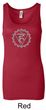 Ladies Yoga Tank Top Vishuddha Chakra Longer Length Tanktop