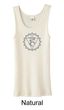Ladies Yoga Tank Top Vishuddha Chakra Meditation Organic Tanktop
