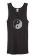 Ladies Yoga Tank Top Yin Yang Big Print Meditation Organic Tank Top