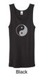 Ladies Yoga Tank Top Yin Yang Big Print Meditation Organic Tank Top
