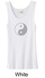 Ladies Yoga Tank Top Yin Yang Big Print Meditation Organic Tank Top