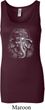 Ladies Yoga Tanktop 3D Ganesha Darks Longer Length Tank