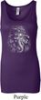 Ladies Yoga Tanktop 3D Ganesha Darks Longer Length Tank