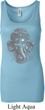 Ladies Yoga Tanktop 3D Ganesha Lights Longer Length Tank