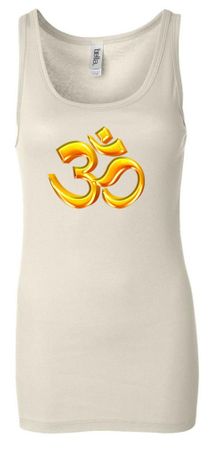 Ladies Yoga Tanktop 3D OM Longer Length Tank Top
