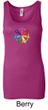 Ladies Yoga Tanktop 7 Chakra Circle Longer Length Tank Top