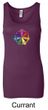 Ladies Yoga Tanktop 7 Chakra Circle Longer Length Tank Top