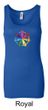 Ladies Yoga Tanktop 7 Chakra Circle Longer Length Tank Top