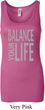 Ladies Yoga Tanktop Balance Your Life Longer Length Tank Top