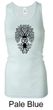 Ladies Yoga Tanktop Black Bodhi Tree Longer Length Racerback Tank