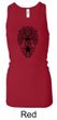 Ladies Yoga Tanktop Black Bodhi Tree Longer Length Racerback Tank