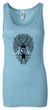 Ladies Yoga Tanktop Black Bodhi Tree Longer Length Tank Top