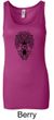 Ladies Yoga Tanktop Black Bodhi Tree Longer Length Tank Top