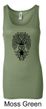 Ladies Yoga Tanktop Black Bodhi Tree Longer Length Tank Top