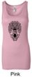 Ladies Yoga Tanktop Black Bodhi Tree Longer Length Tank Top