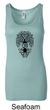 Ladies Yoga Tanktop Black Bodhi Tree Longer Length Tank Top
