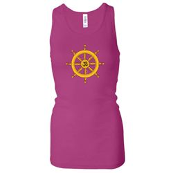 Ladies Yoga Tanktop Dharma Longer Length Racerback Tank Top