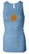 Ladies Yoga Tanktop Endless Knot Longer Length Racerback Tank Top