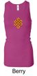 Ladies Yoga Tanktop Endless Knot Longer Length Racerback Tank Top