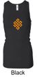 Ladies Yoga Tanktop Endless Knot Longer Length Racerback Tank Top