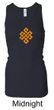 Ladies Yoga Tanktop Endless Knot Longer Length Racerback Tank Top