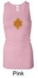 Ladies Yoga Tanktop Endless Knot Longer Length Racerback Tank Top