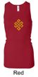 Ladies Yoga Tanktop Endless Knot Longer Length Racerback Tank Top