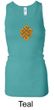 Ladies Yoga Tanktop Endless Knot Longer Length Racerback Tank Top