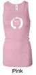 Ladies Yoga Tanktop Enso Happiness Longer Length Racerback Tank Top