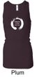Ladies Yoga Tanktop Enso Happiness Longer Length Racerback Tank Top