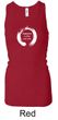 Ladies Yoga Tanktop Enso Happiness Longer Length Racerback Tank Top