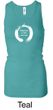 Ladies Yoga Tanktop Enso Happiness Longer Length Racerback Tank Top