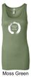 Ladies Yoga Tanktop Enso Happiness Longer Length Tank Top