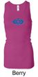 Ladies Yoga Tanktop Floral Ajna Longer Length Racerback Tank Top