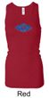 Ladies Yoga Tanktop Floral Ajna Longer Length Racerback Tank Top
