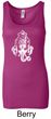 Ladies Yoga Tanktop Ganesha Head Longer Length Tank Top