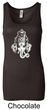 Ladies Yoga Tanktop Ganesha Head Longer Length Tank Top