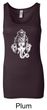 Ladies Yoga Tanktop Ganesha Head Longer Length Tank Top
