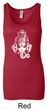 Ladies Yoga Tanktop Ganesha Head Longer Length Tank Top